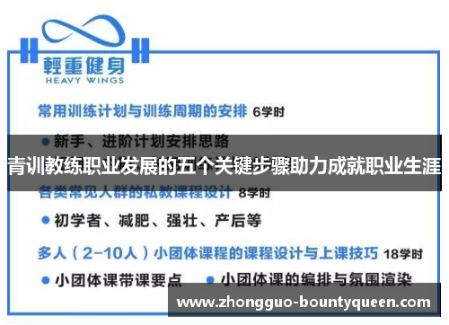 青训教练职业发展的五个关键步骤助力成就职业生涯